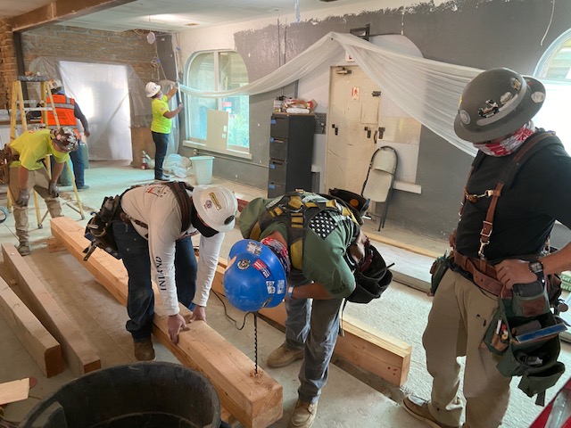 Carpenters volunteering to renovate American Legion Post 289